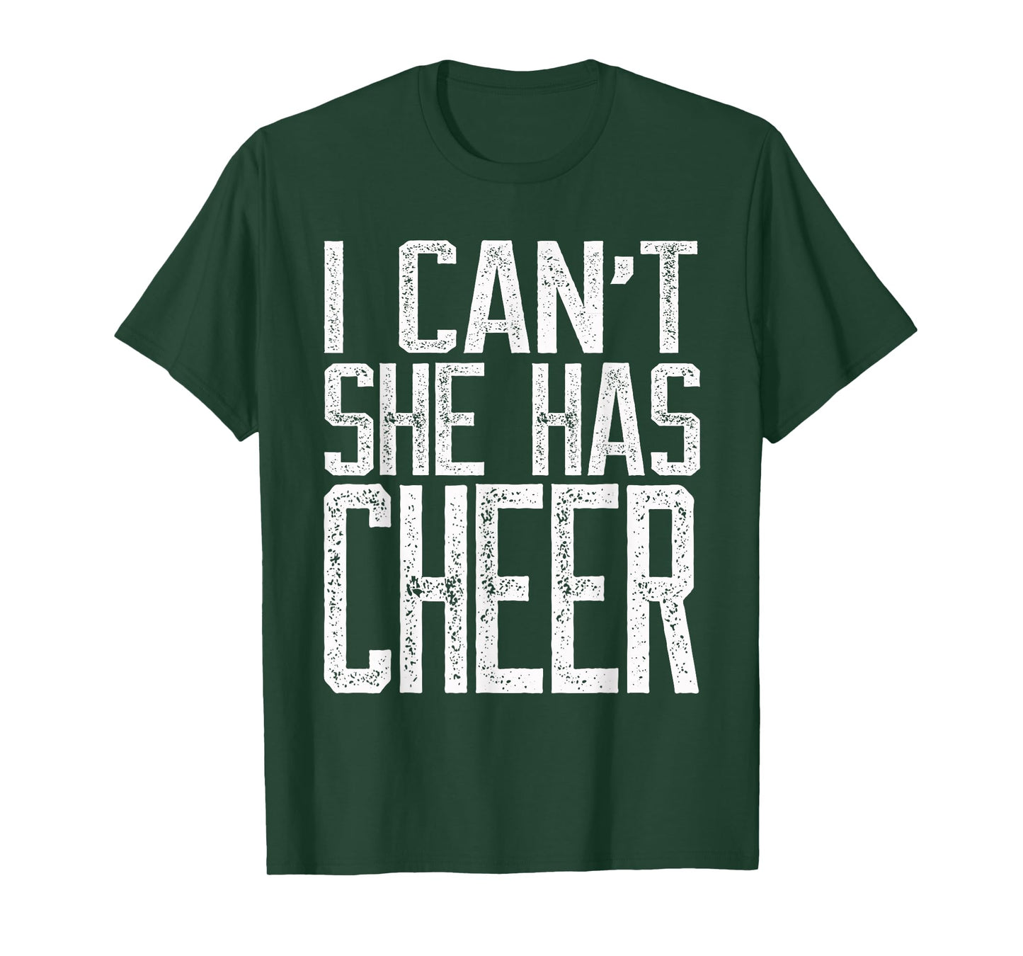 I Can't She Has Cheer - Cheerleading Mom Dad Gift T Shirt T-Shirt