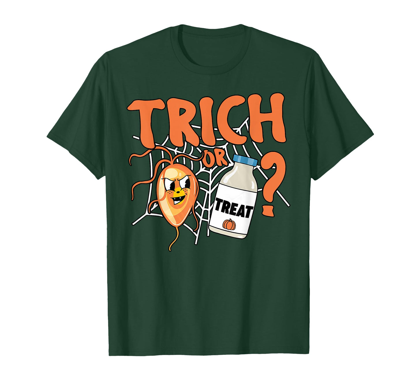 Halloween Medical Lab Science Microbiology Scientist Teacher Men Women T-Shirt