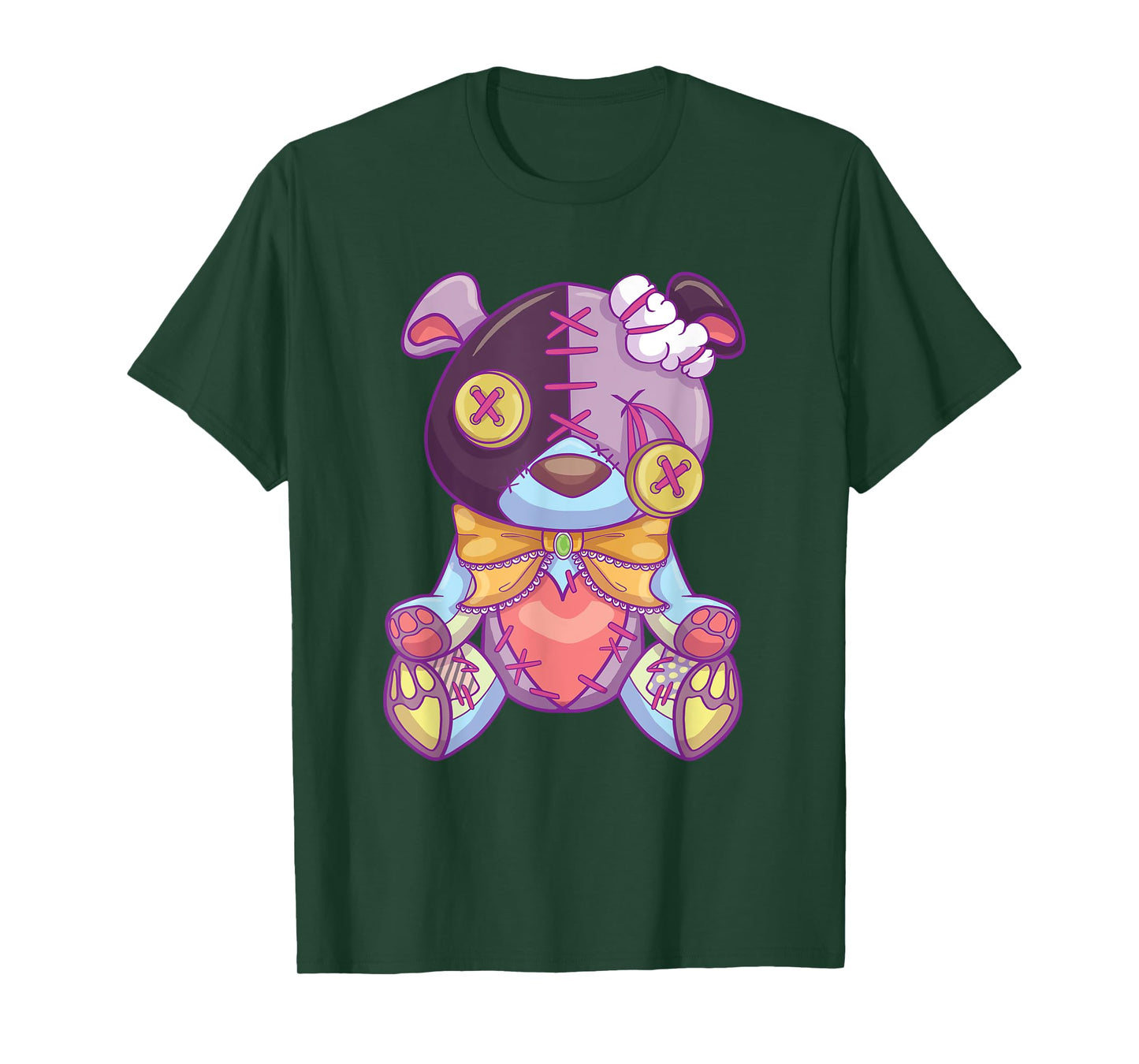 Pastel Goth Teddy Bear Japanese Anime Kawaii Menhera T-Shirt