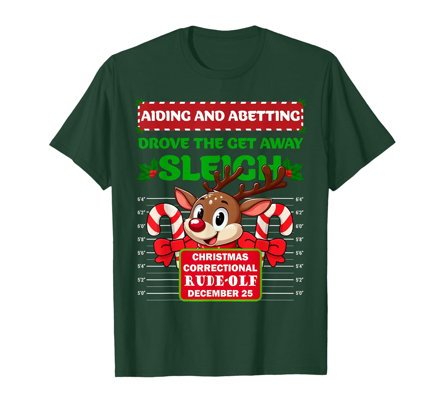 Funny Characters Inmate Christmas Matching Family Group Sets T-Shirt