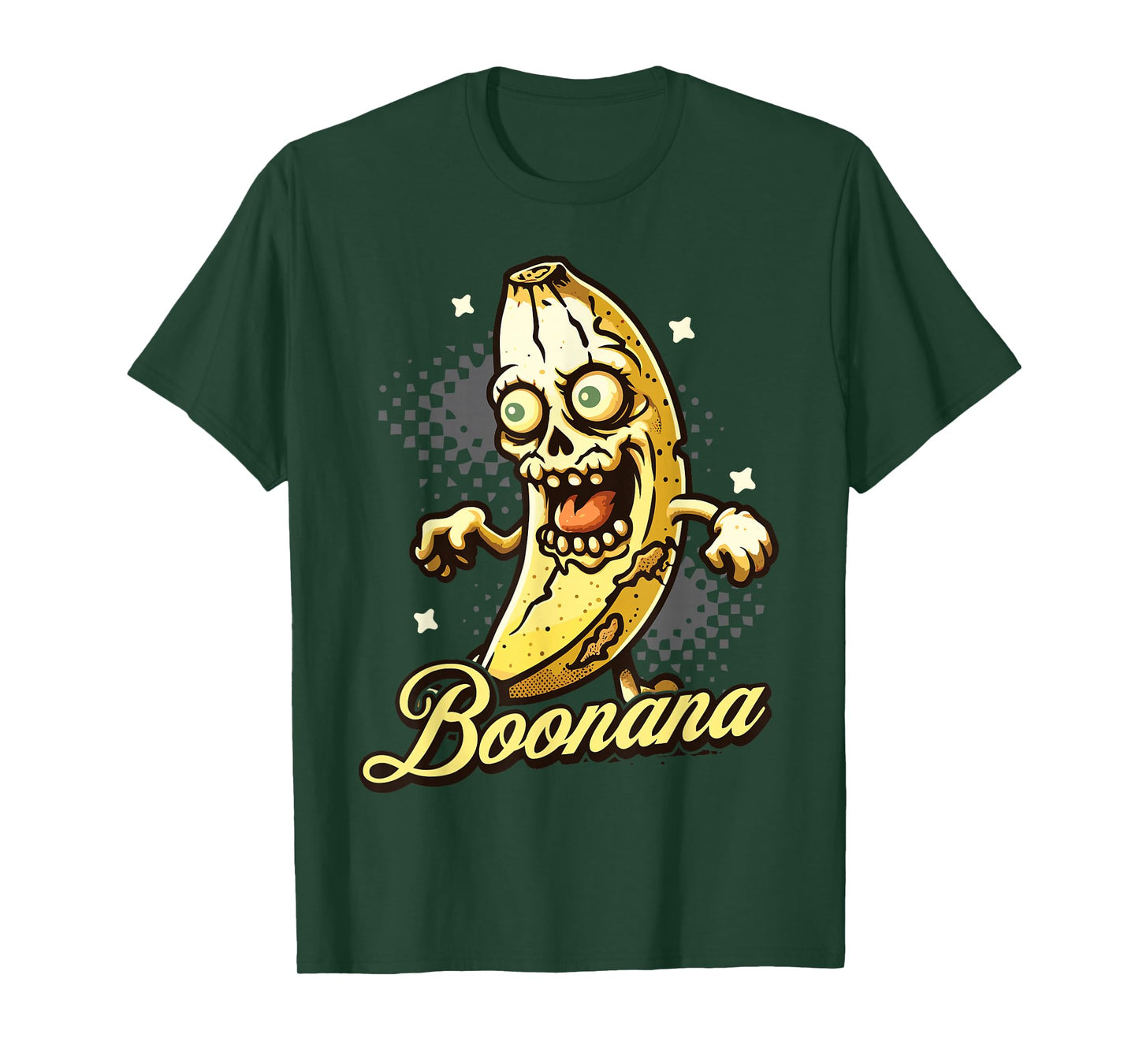 Funny Banana Zombie Boonana Scary Zombies T-Shirt