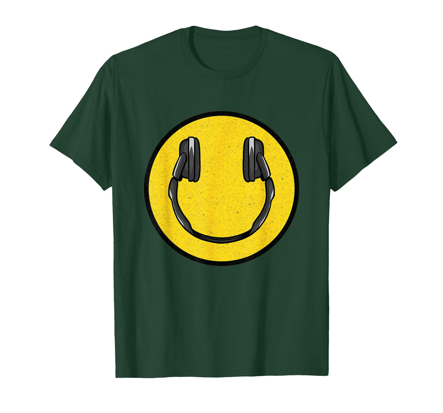 Love The 90's Retro Vintage Headphones Smile Grunge Music DJ T-Shirt