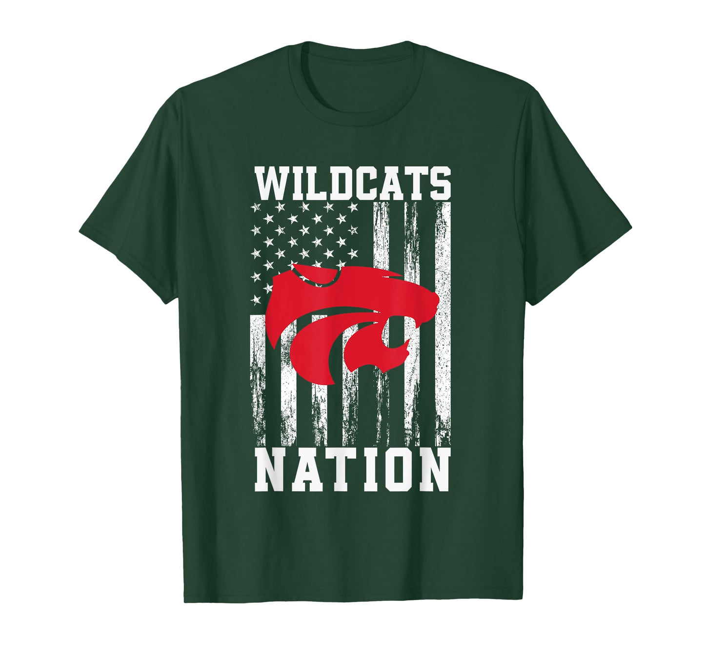 Splendora Wildcats Logo Nation HS T-Shirt