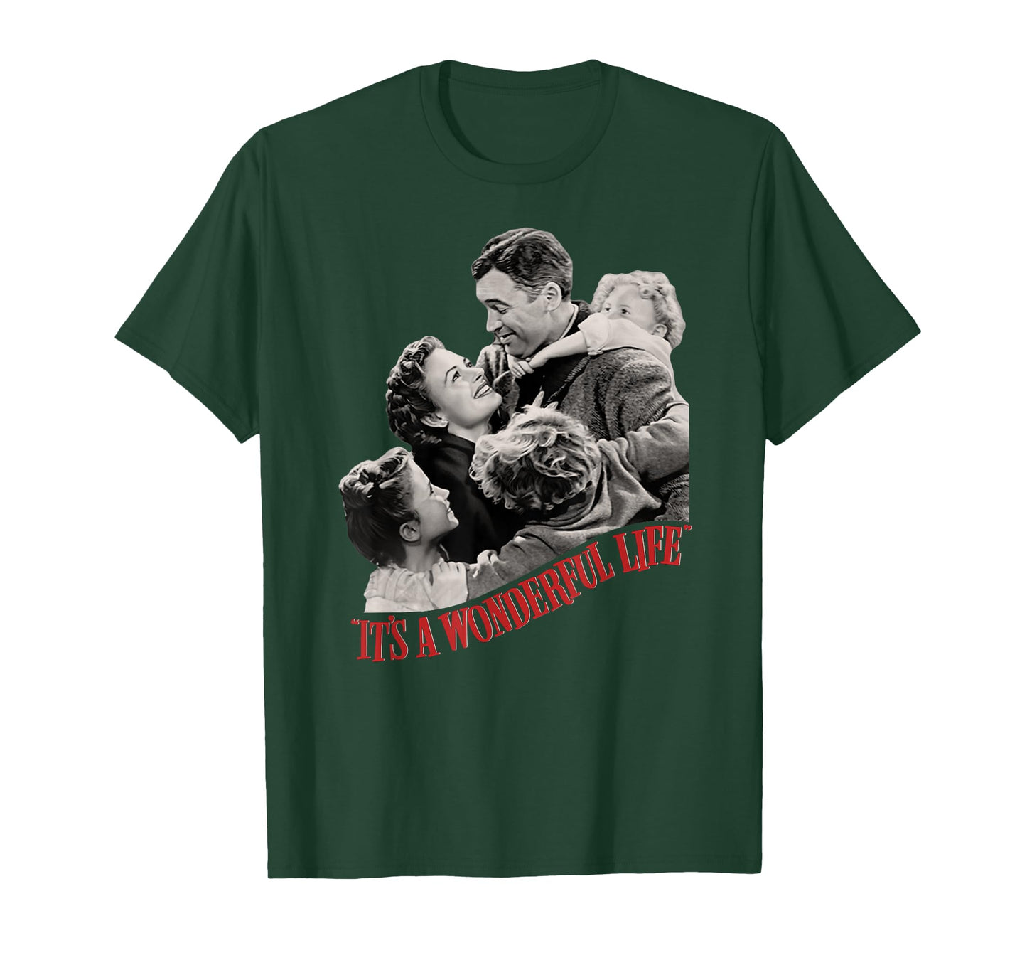 Vintage Christmas Classic It's a Wonderful Life T-Shirt