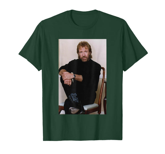 Chuck Norris Actor & Martial Arts Expert Way of The Dragon T-Shirt