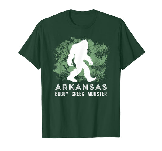 Boggy Creek Monster Bigfoot Shirt, Arkansas Sasquatch Tee T-Shirt