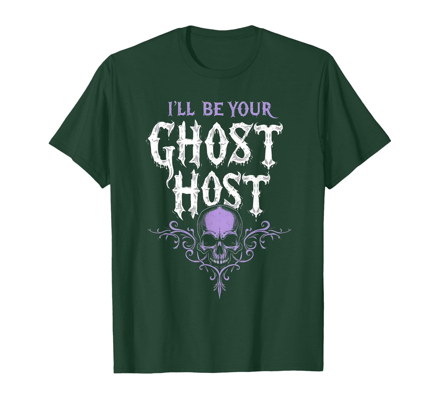 I’ll Be Your Ghost Host Paranormal Spooky Halloween Vibe T-Shirt
