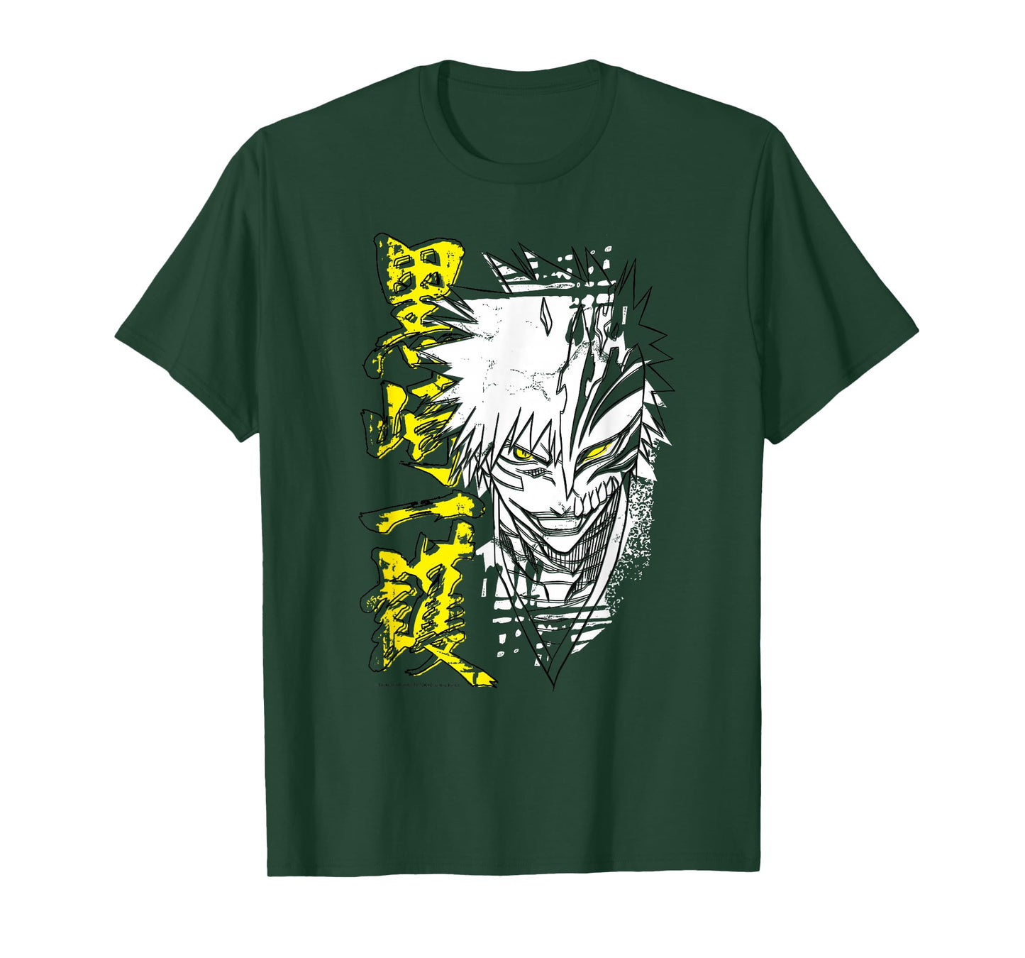 Bleach Ichigo Hollow Outline Sketch Anime T-Shirt