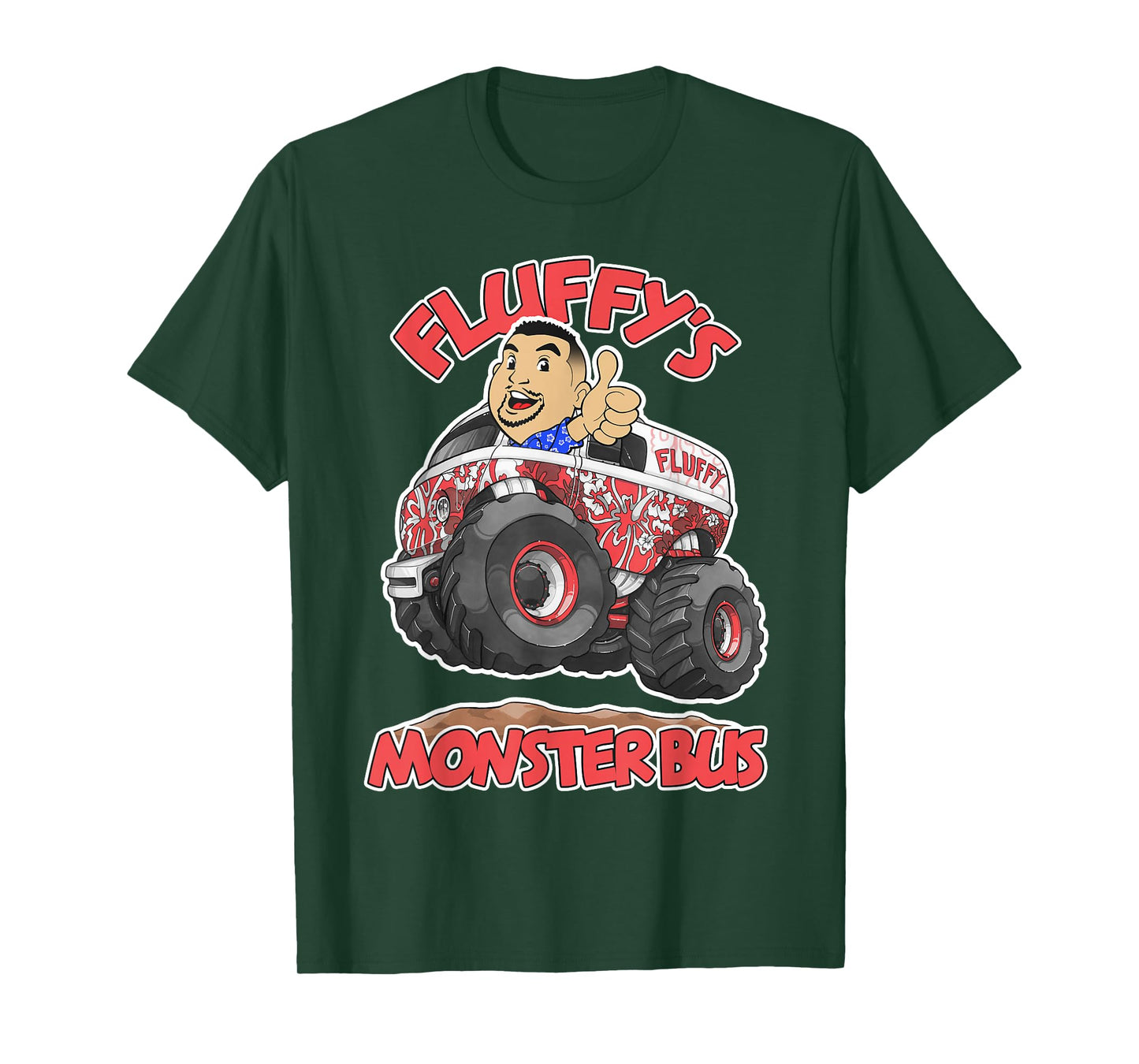Gabriel Iglesias - Fluffy Monster Truck Getting Air Tee T-Shirt