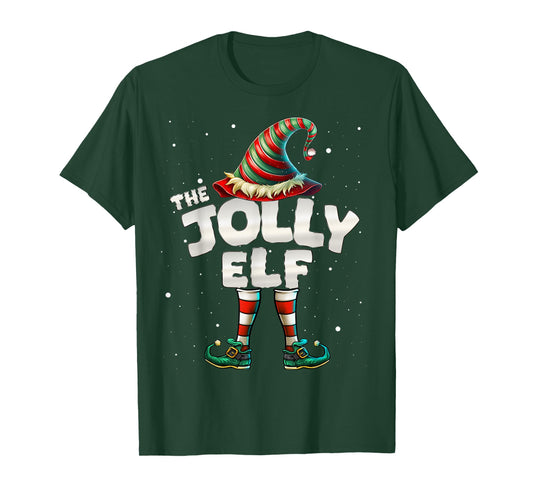 I'm The Jolly Elf Family Matching Group Christmas T-Shirt