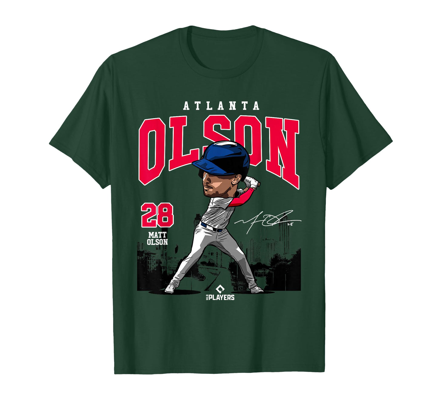 Matt Olson | Atlanta Baseball MLB Players | MLBOLS4027 T-Shirt