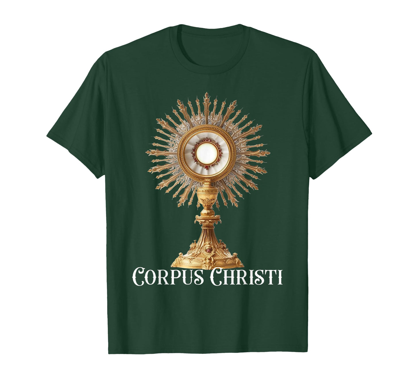 Eucharistic Adoration Traditional Latin Mass Catholic T-Shirt