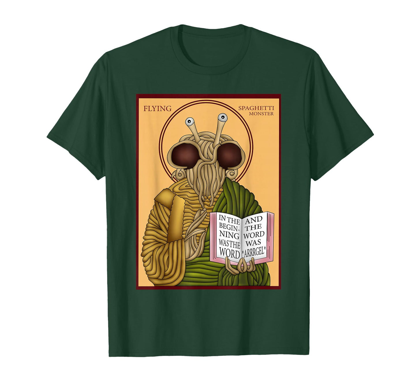 Flying Spaghetti Monster Tea | FSM, Pastafarian T-Shirt