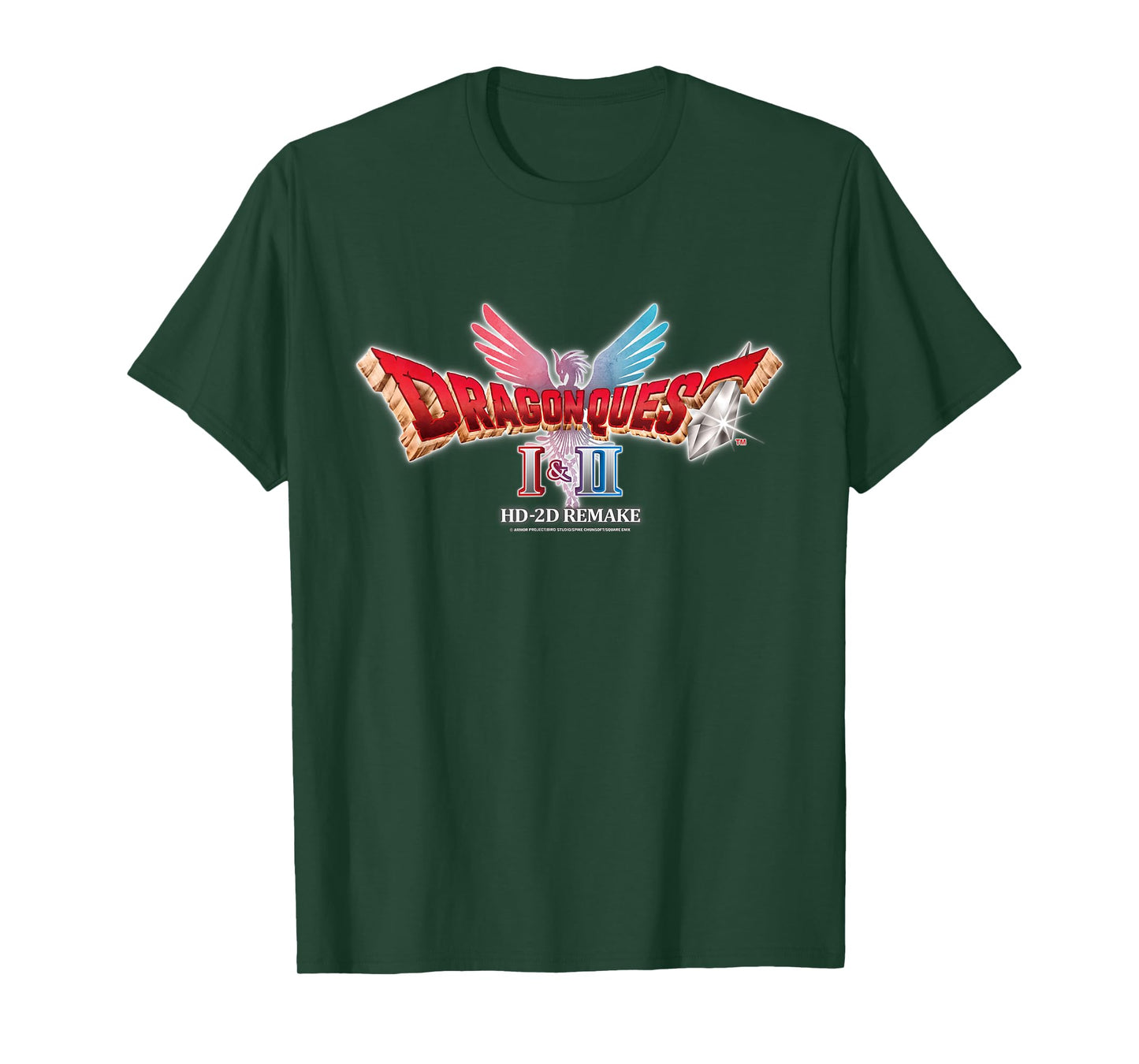 Dragon Quest I & II HD-2D Remake Logo T-Shirt