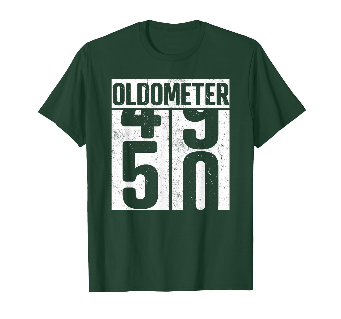 Oldometer 50 - 50th Birthday Oldometer T-Shirt