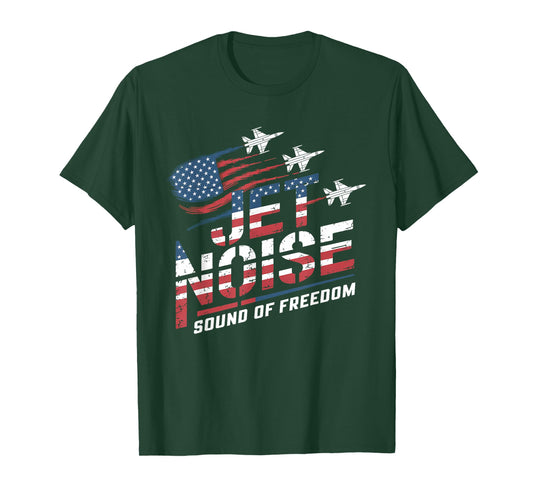 Jet Noise Sound of Freedom Fighter Jet Art T-Shirt