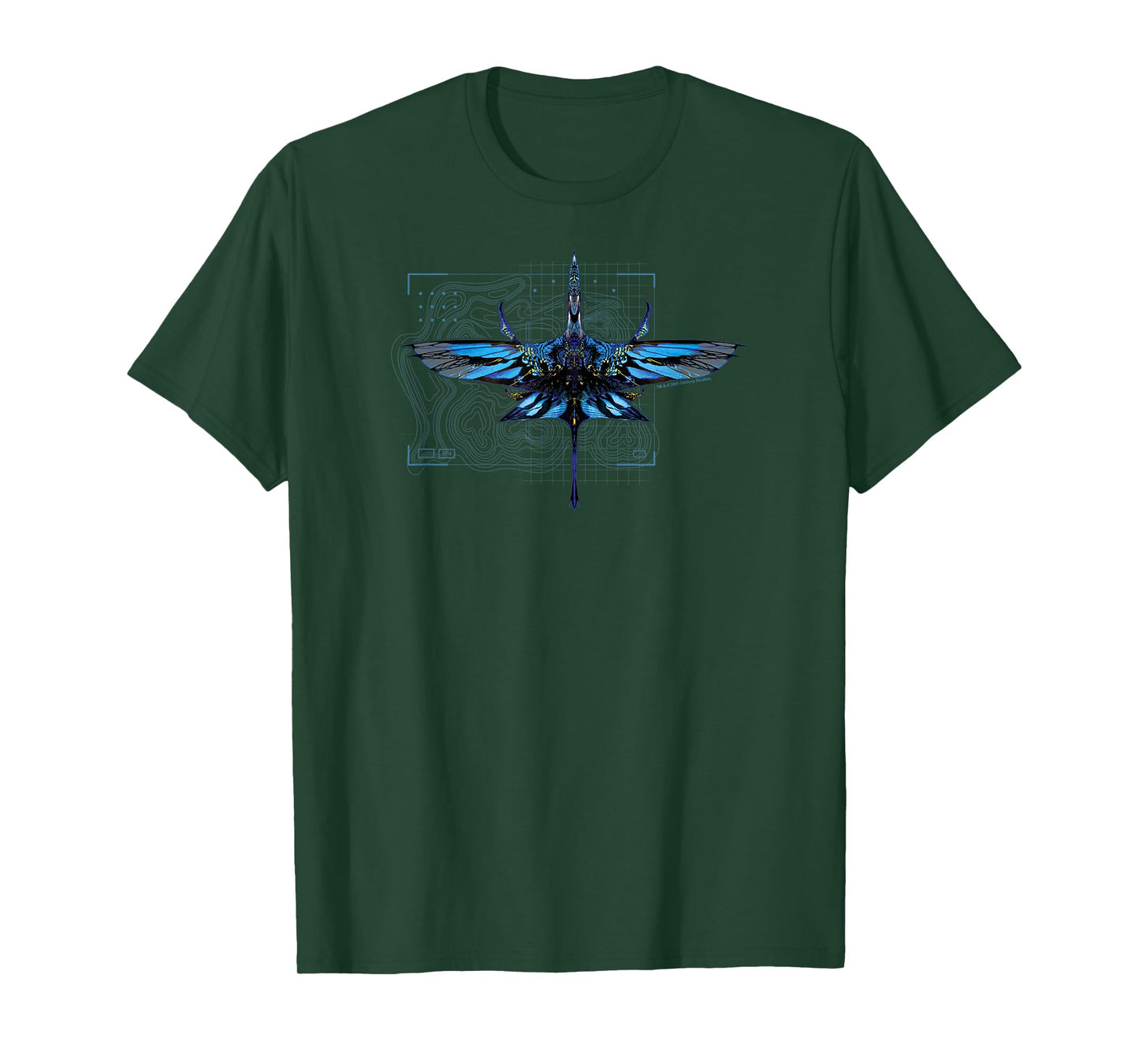 Avatar Mountain Banshee Pandora Predator T-Shirt Small