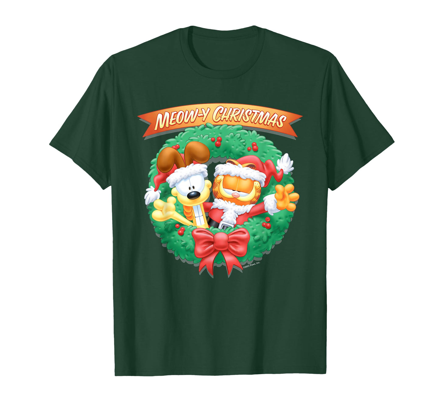 Garfield Meow-y Christmas T-Shirt