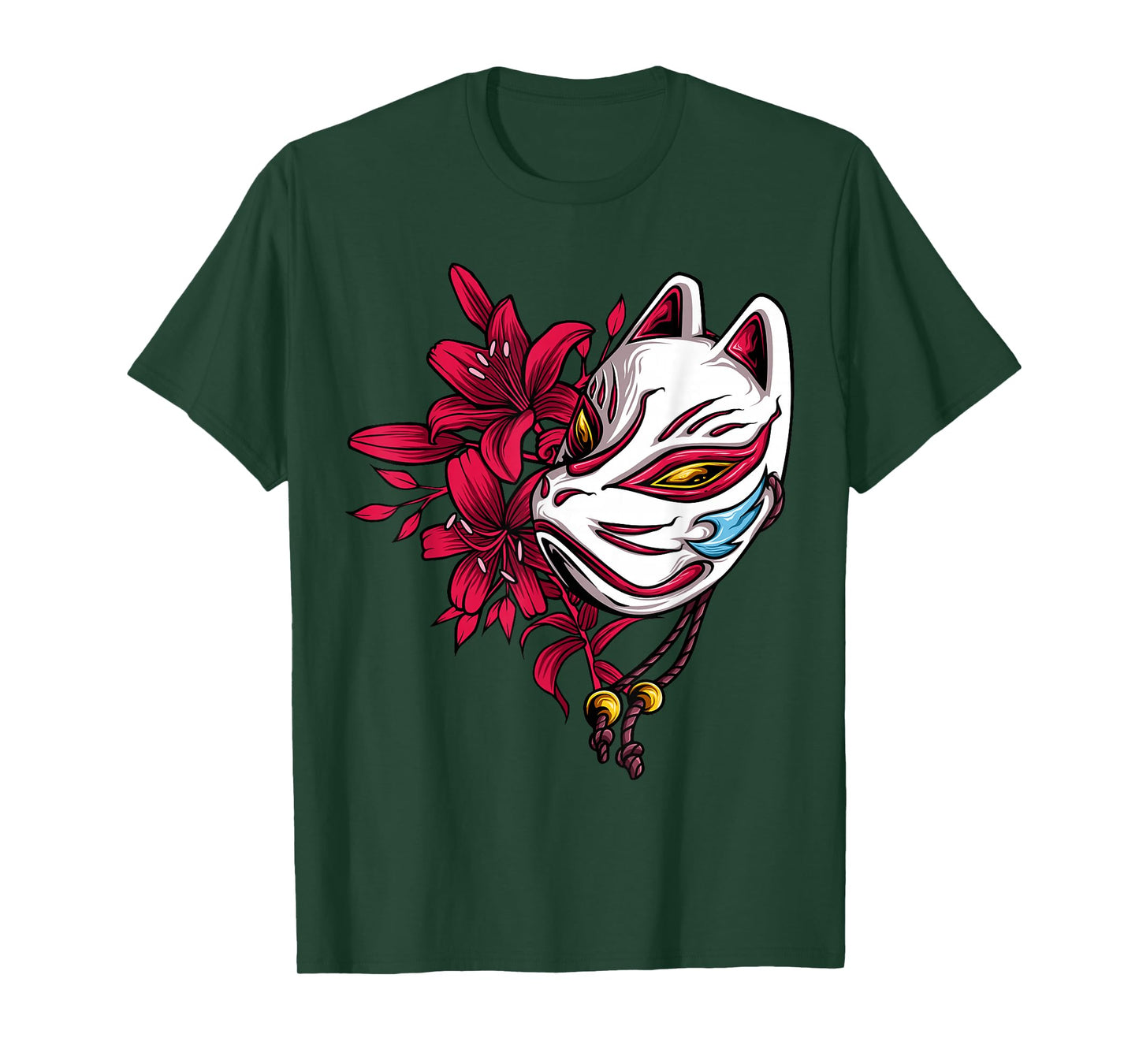 Kitsune the Japanese Nine Tailed Fox T-Shirt