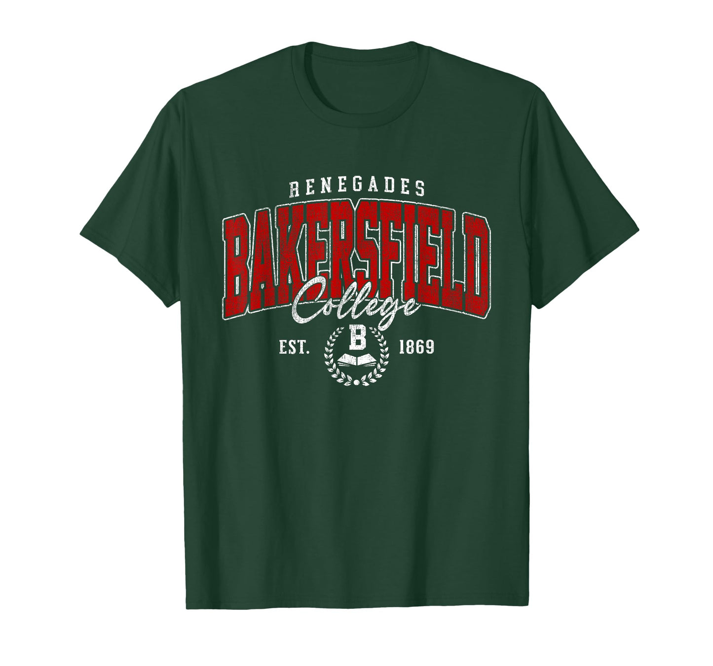 Bakersfield Arch Athletic Vintage Sports Tee Men Women T-Shirt