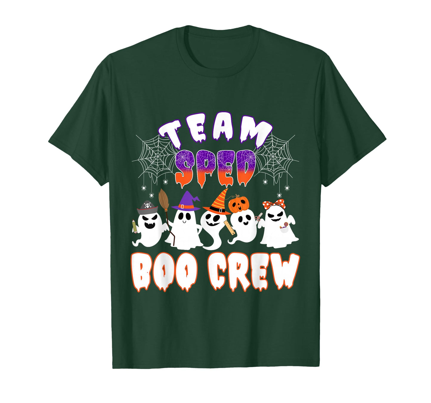 Funny Halloween Costume Team SPED Teacher Special Education T-Shirt
