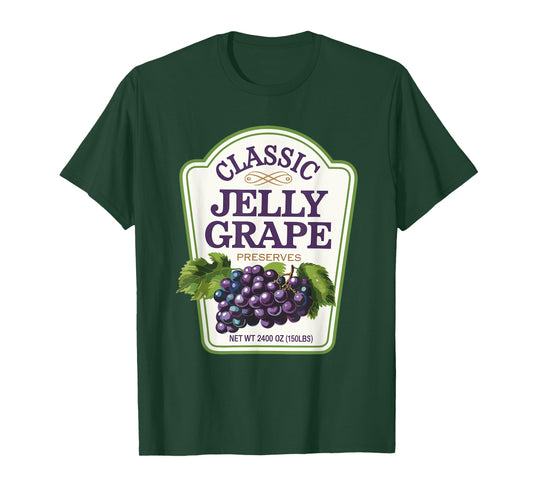 Jelly Grape Halloween Costume Couples Condiments T-Shirt