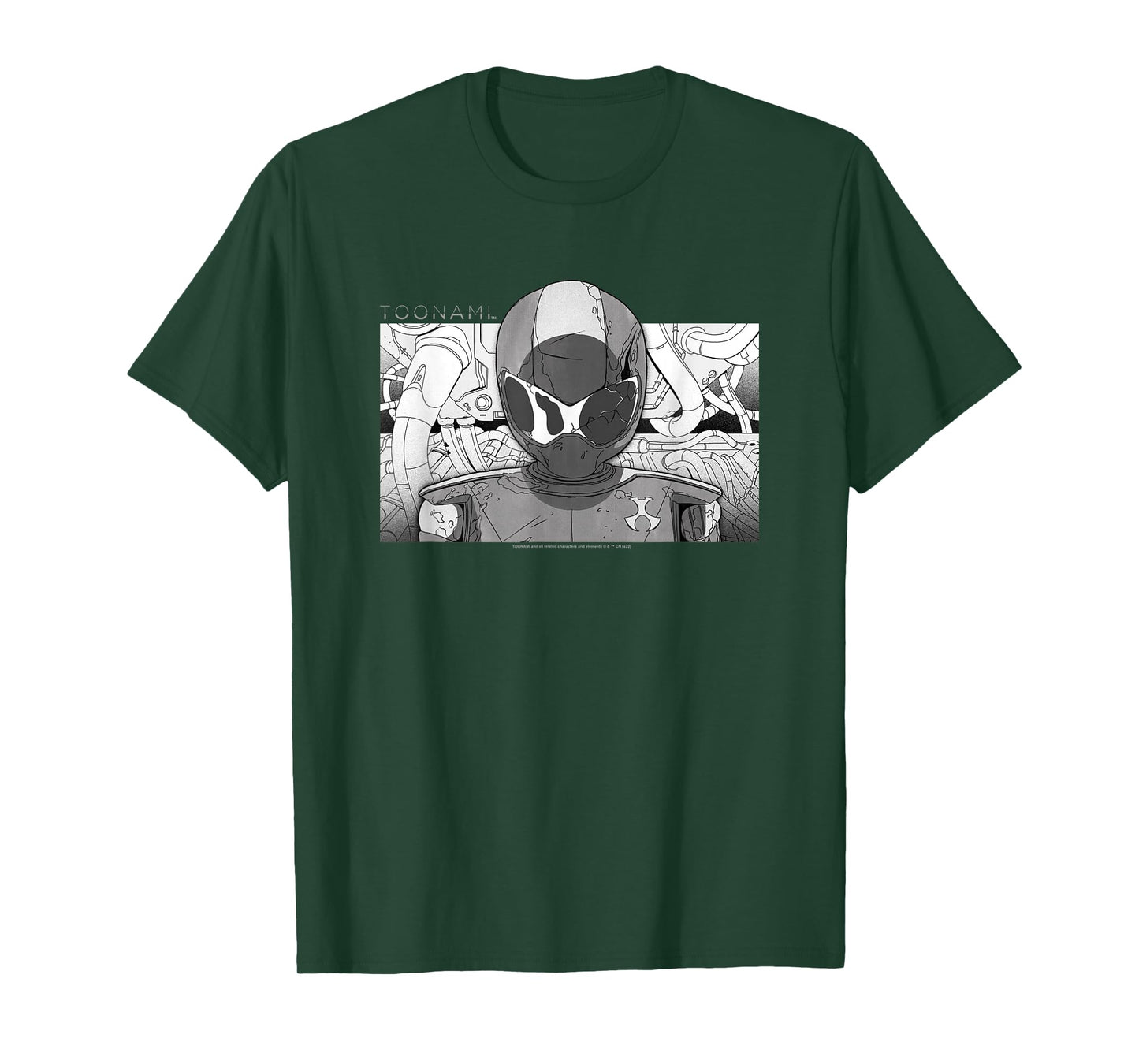 Adult Swim Toonami T.O.M. Tubes T-Shirt, Black