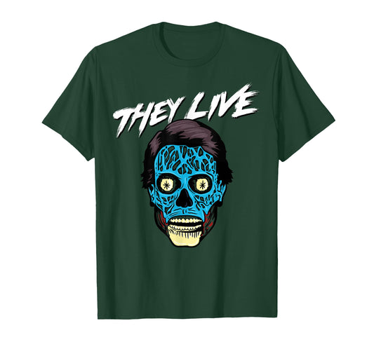 They Live Alien Big Face T-Shirt