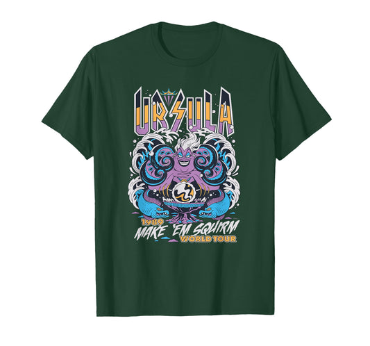 Disney Villains The Little Mermaid Ursula World Tour Band T-Shirt