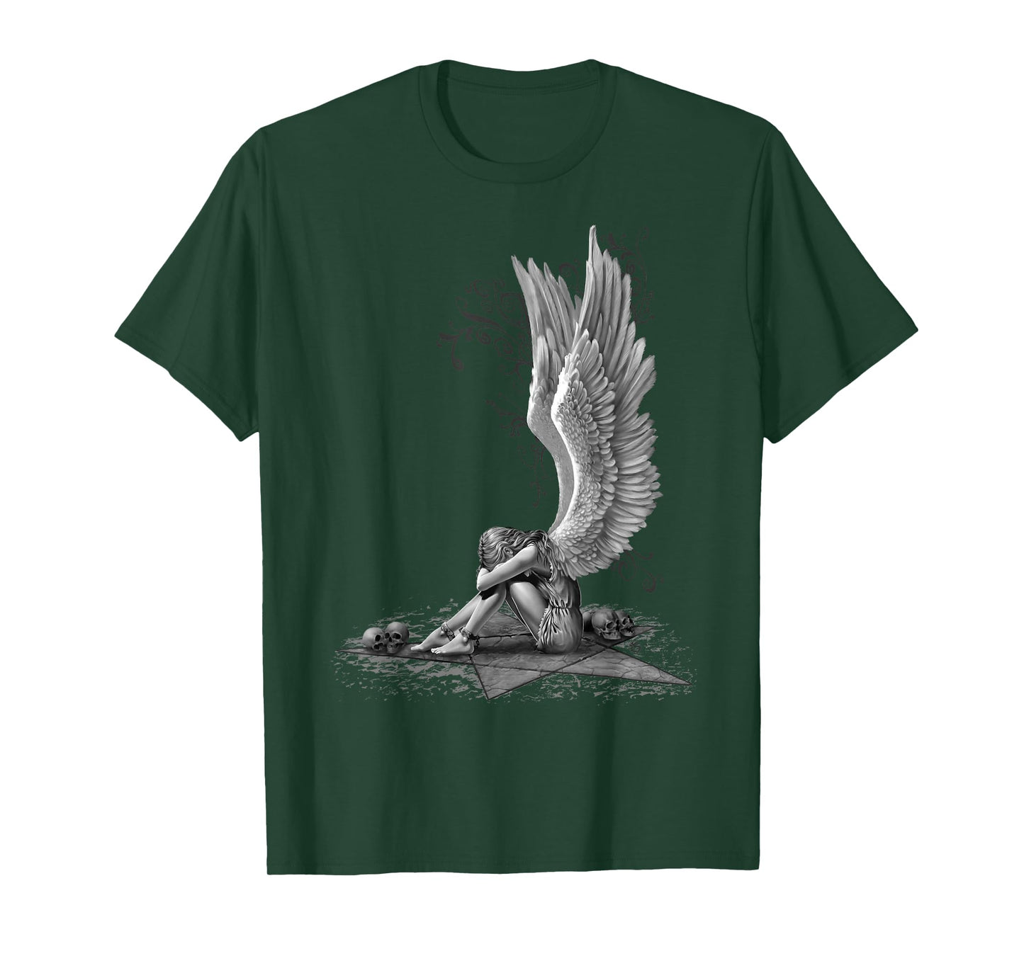 Spiral Original - Enslaved Angel - Gothic Angel T-Shirt