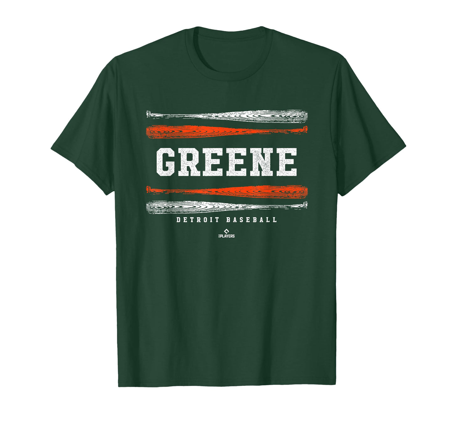 Vintage Baseball Bat Gameday Riley Greene Detroit MLBPA T-Shirt