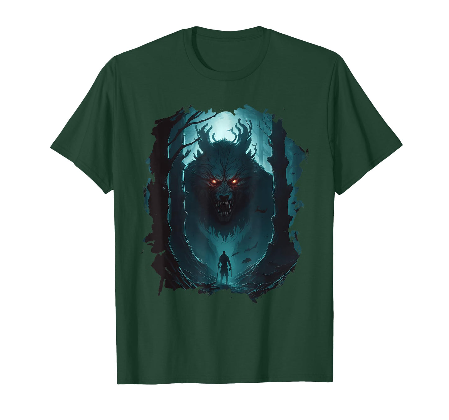 Shadowhunters in the darkest forest a legend wolf T-Shirt