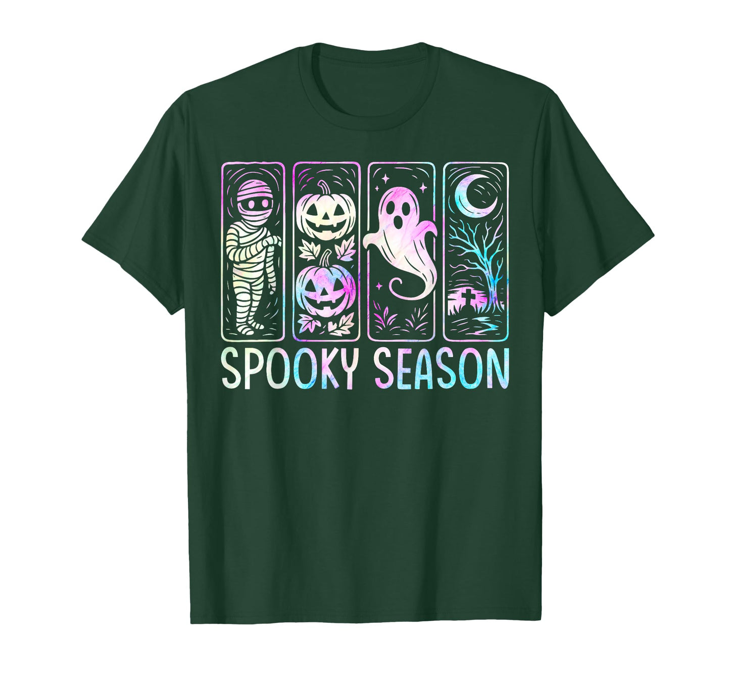 Halloween Horror Spooky Season Vintage T-Shirt