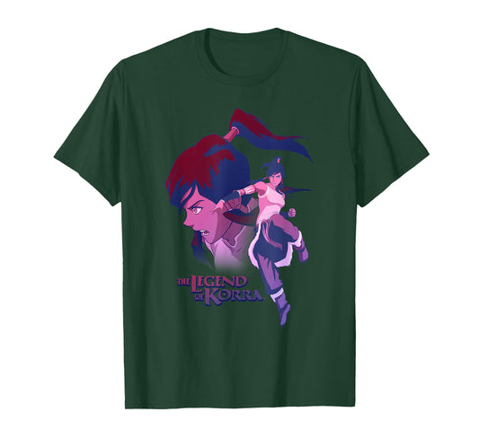Avatar: The Last Airbender The Legend Of Korra Action Poster T-Shirt