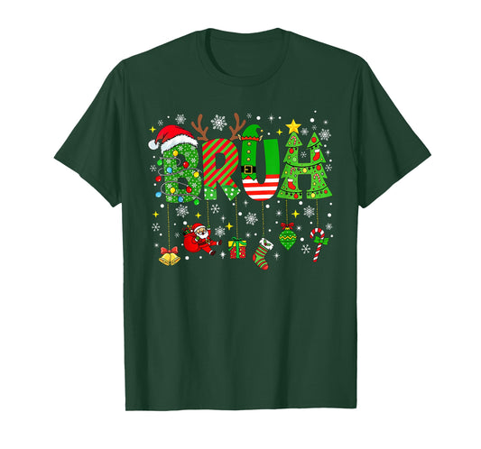 Bruh Christmas Kids Teens Boys Funny Christmas Humor T-Shirt