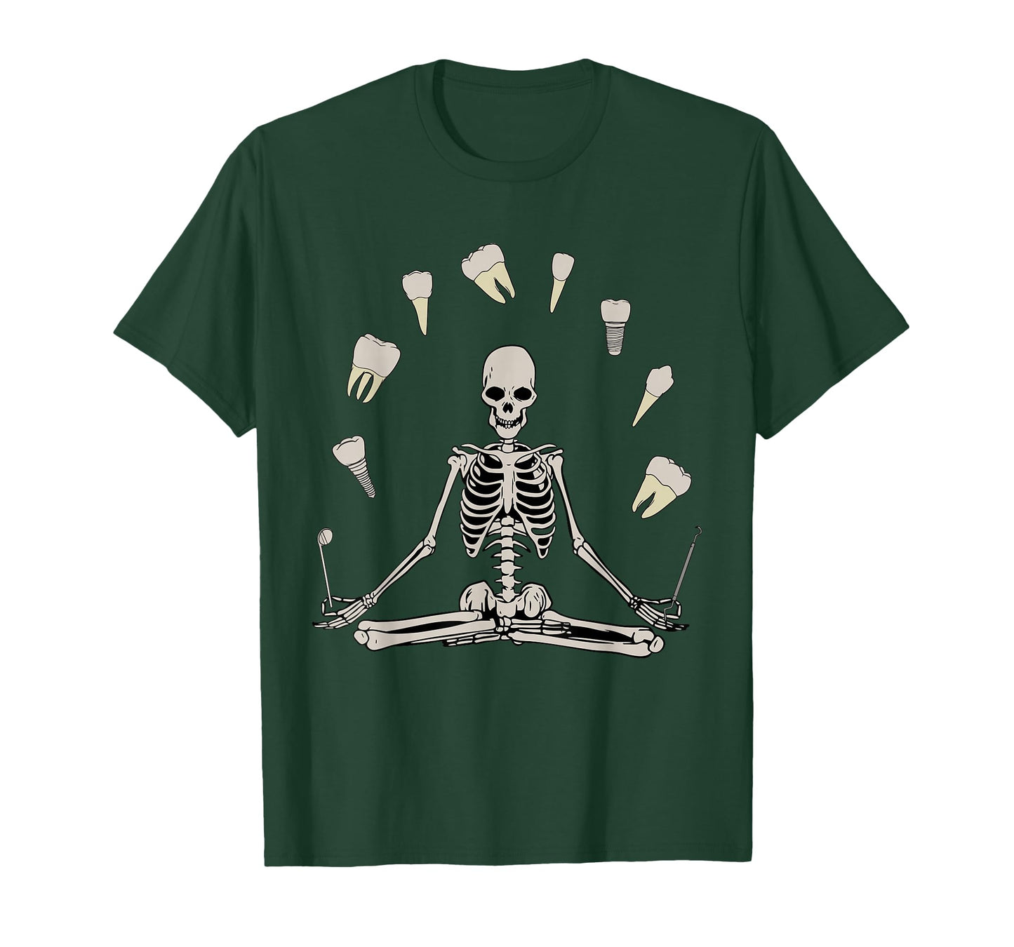 Retro Cavity Season Dental Assistant Tooth Ghost Halloween T-Shirt