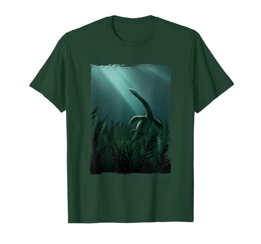 The Loch Ness Monster - Original Nessie Cryptid Art T-Shirt