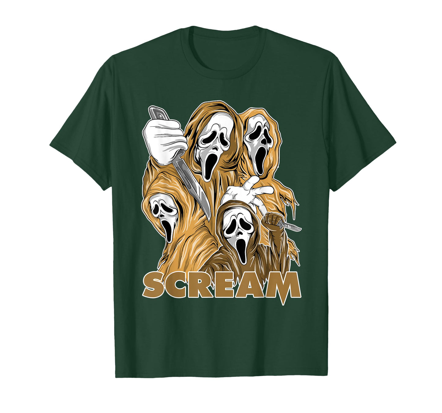 SCREAM Vintage 90s Halloween OG Heirloom 1s Matching T-Shirt