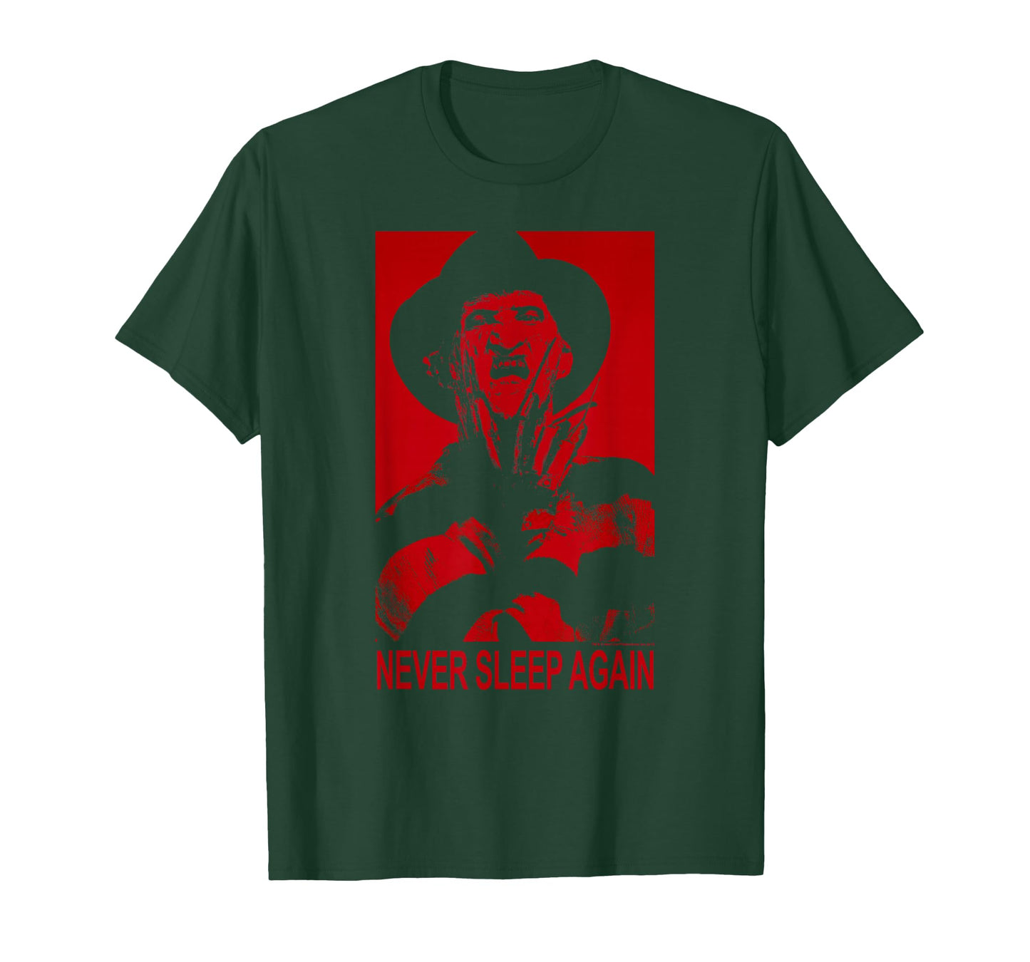 Nightmare on Elm Street Freddy Never Sleep Again T-Shirt