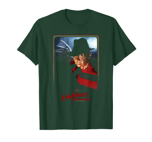 A Nightmare On Elm Street Freddy Kruger Poster T-Shirt