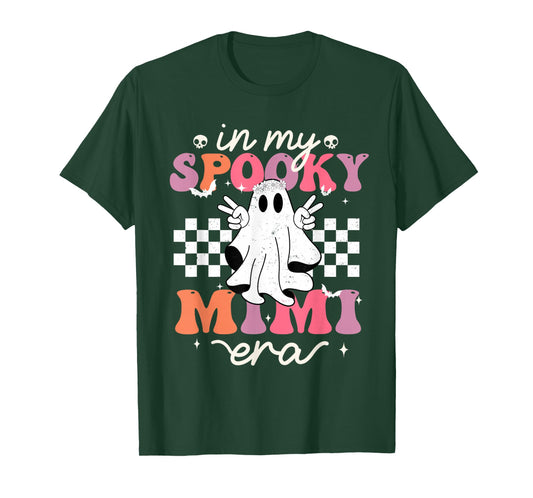 In My Spooky Mimi Era Halloween Groovy Witchy Spooky T-Shirt