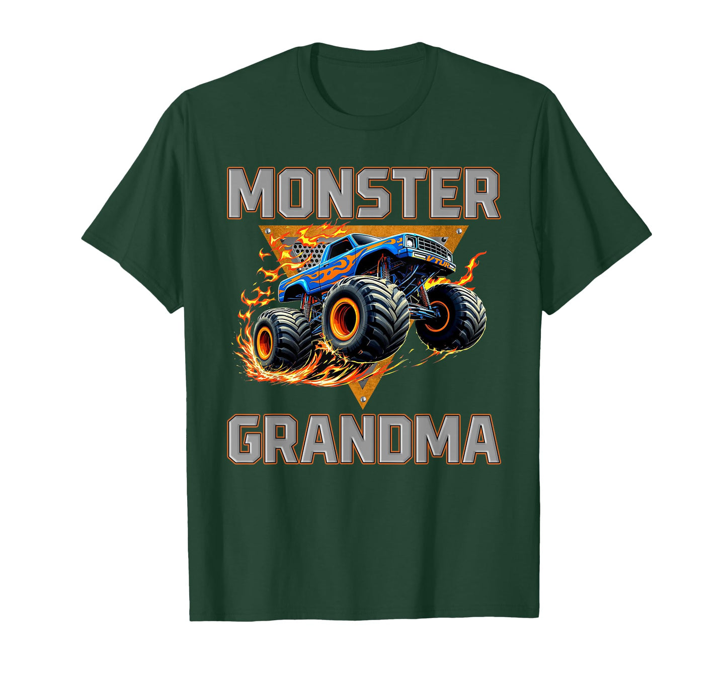 Monster Truck Grandma Family Matching Monster Truck Lovers T-Shirt