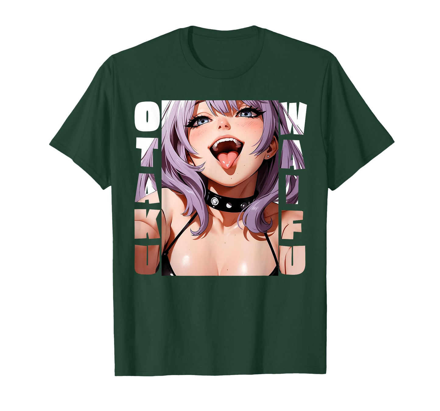Lewd Anime Girl |Otaku Waifu | Anime Manga Hentai Face Gift T-Shirt