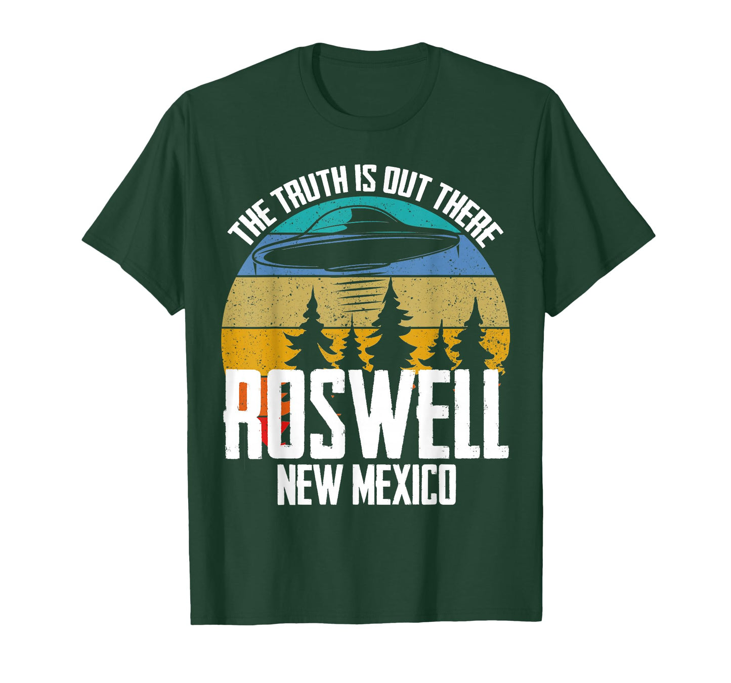 Truth Is Out There Roswell New Mexico Alien UFO Abduction T-Shirt