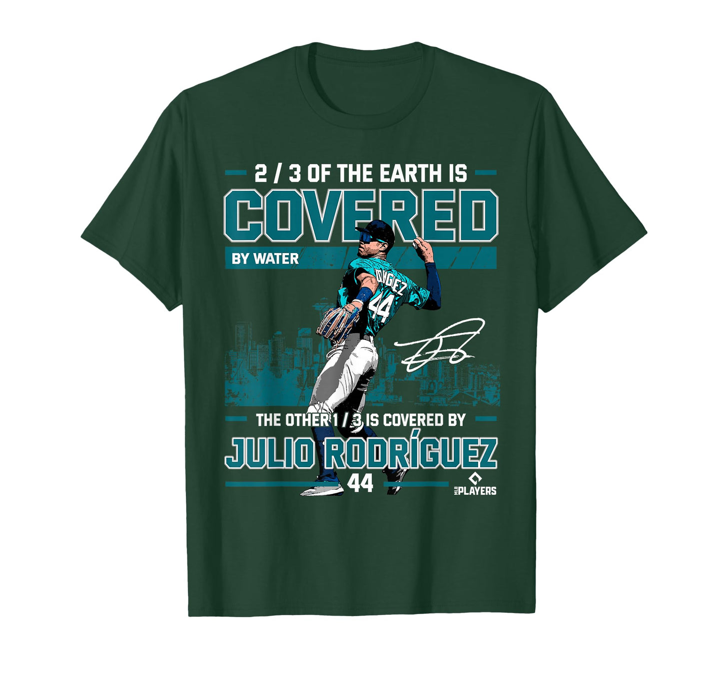 Covered Julio Rodriguez Seattle MLBPA T-Shirt