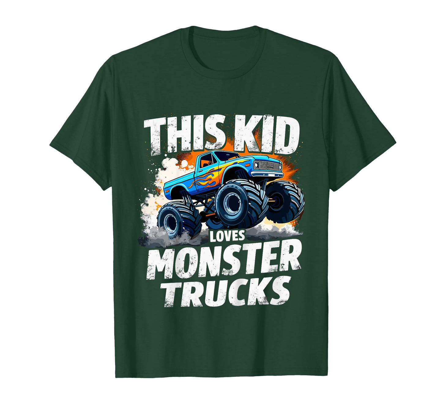This Kid Loves Monster Trucks T-Shirt