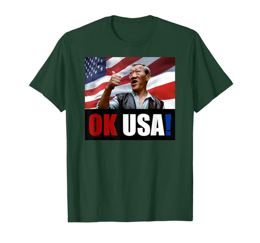 OK USA! Bloodsport 80's Movie T-Shirt