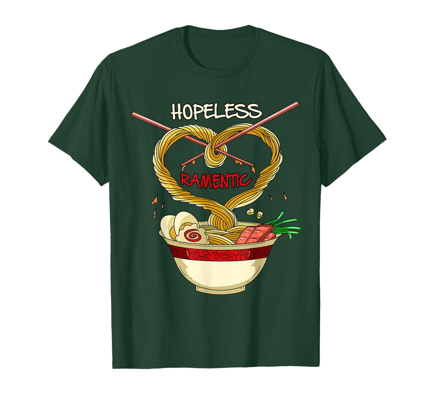 Ramen Japanese Noodle Soup - Japan Kawaii Ramen T-Shirt