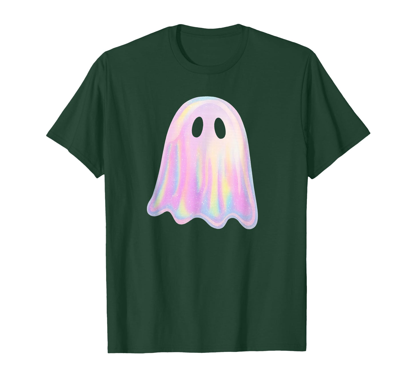 Halloween Disco Ghost Cute Pastel Womens Top T-Shirt