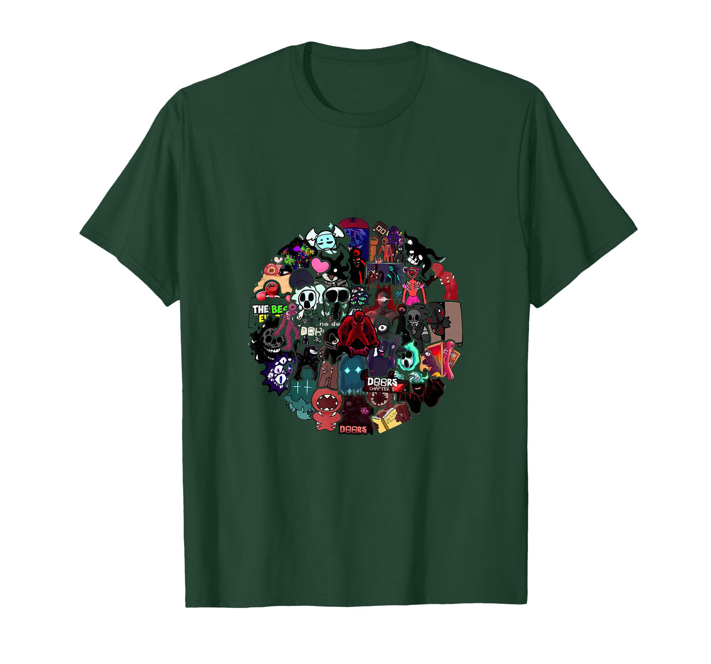doors monsters - game doors T-Shirt